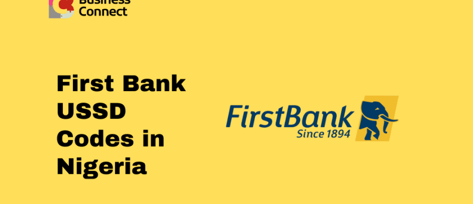 First Bank USSD Codes in Nigeria