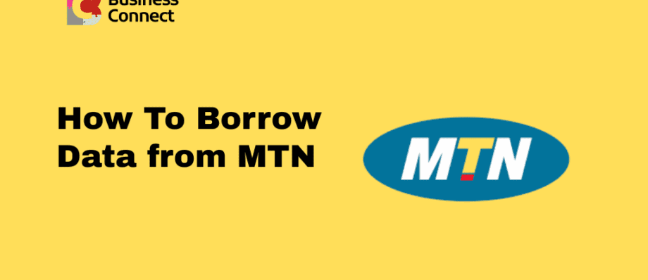How To Borrow Data from MTN (1)