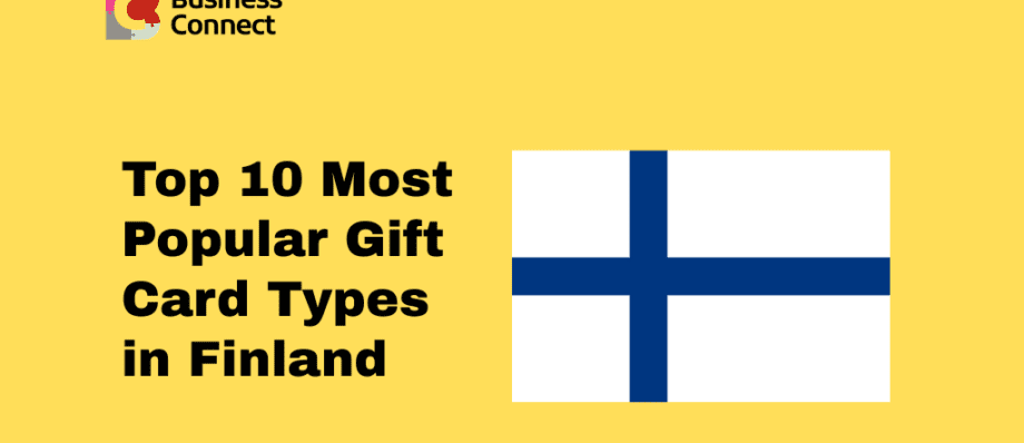 Top 10 Most Popular Gift Card Types in Finland