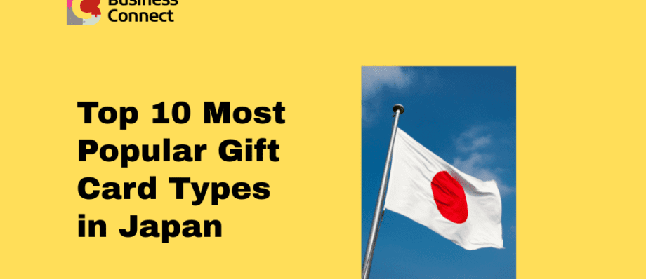 Top 10 Most Popular Gift Card Types in Japan
