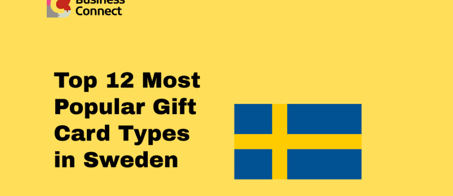 Top 12 Most Popular Gift Card Types in Sweden