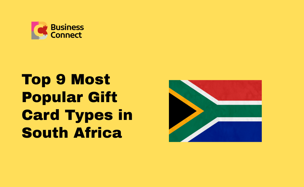 Top 9 Most Popular Gift Card Types in South Africa
